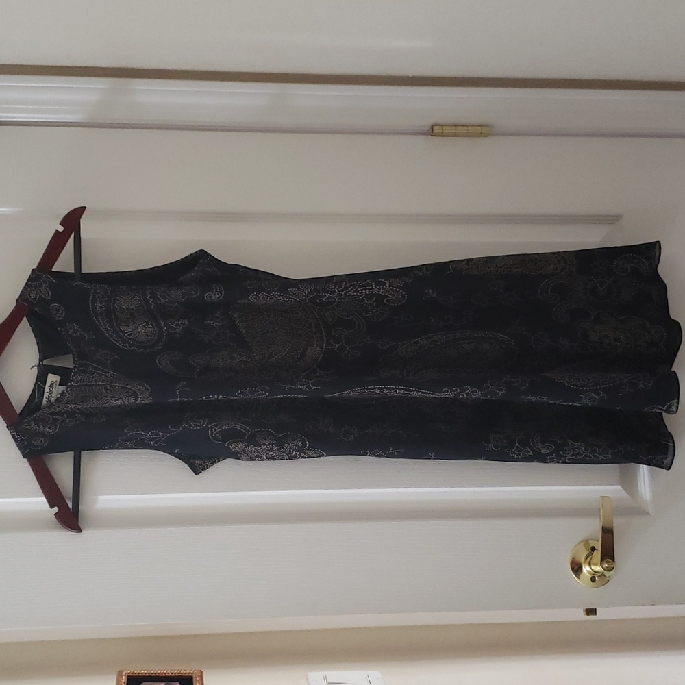Black Silk depeche mode dress size 8